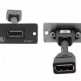 Kramer - Signal Management W-DP (B) Wall Plate Insert DisplayPort - Black